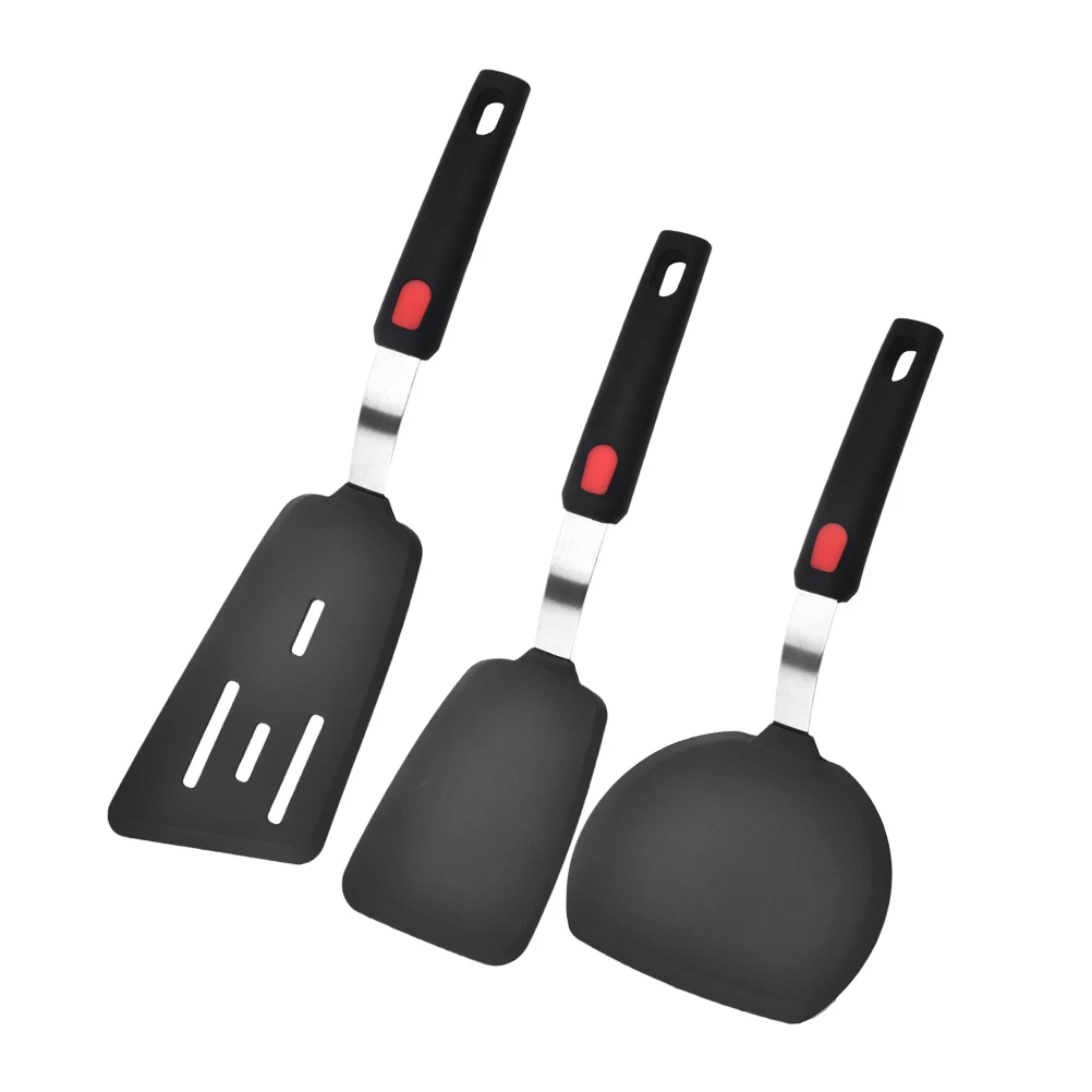1 set Silicone Spatula Set Non Stick Kitchen Gadgets Cooking Utensils Egg Pancake Turner Safe Material Use
1 set Silicone Spatula Set Non Stick Kitchen Gadgets Cooking Utensils Egg Pancake Turner Safe Material Use