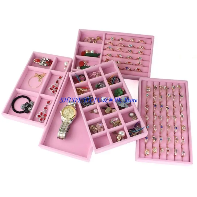 E21F Jewelry Drawer Organiser Jewelry Storage for Case for Necklace Earrings Ring Layer Gift Boxes for Girls Women W
E21F Jewelry Drawer Organiser Jewelry Storage for Case for Necklace Earrings Ring Layer Gift Boxes for Girls Women W