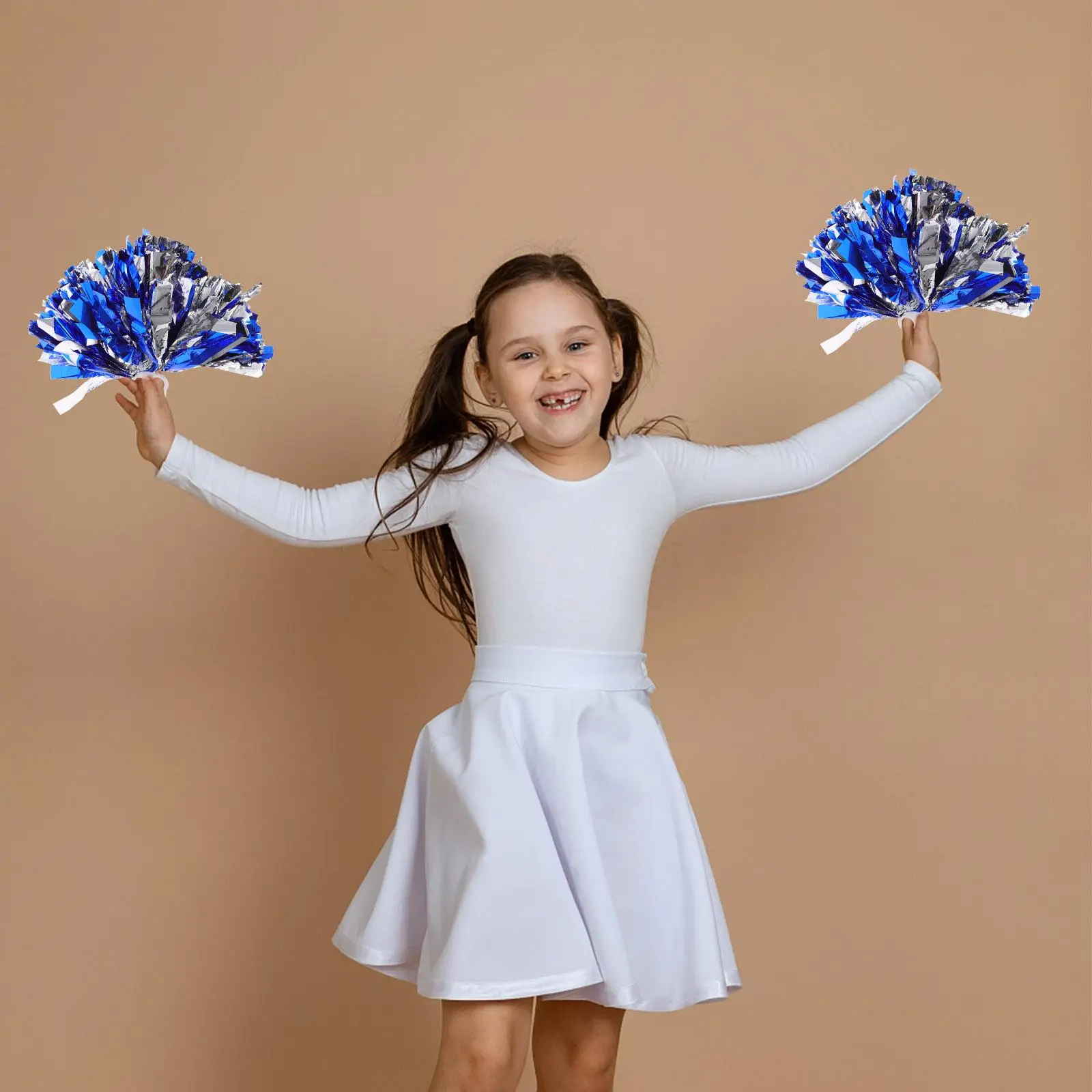 4 Pcs Medium Handle Blue Silver Cheerleading Pom Poms PE Material Lightweight Portable Reusable Festival Accessories Team Sports
4 Pcs Medium Handle Blue Silver Cheerleading Pom Poms PE Material Lightweight Portable Reusable Festival Accessories Team Sports