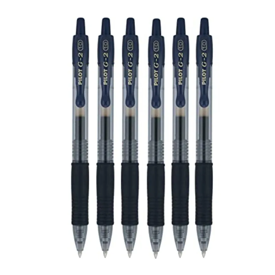 G2 Premium Retractable Gel-Ink Rolling Ball Pens, Bold Point 1.0mm, Navy Ink, 6 Pack
G2 Premium Retractable Gel-Ink Rolling Ball Pens, Bold Point 1.0mm, Navy Ink, 6 Pack