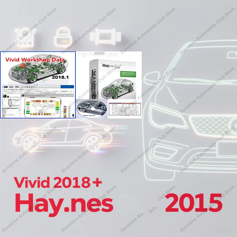 Latest Car HAYNES 2015 & HAYNES 2016 & Vivid 2018 Software - European Car Repair Data & Diagnostic Tool with Workshop Manual
Latest Car HAYNES 2015 & HAYNES 2016 & Vivid 2018 Software - European Car Repair Data & Diagnostic Tool with Workshop Manual