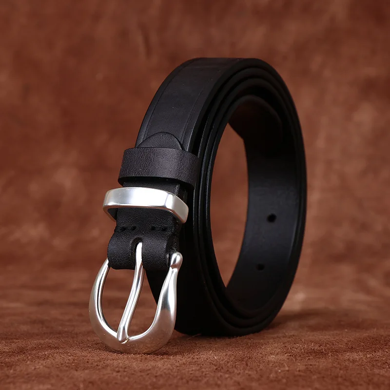 2.4cm Pure Cowhide Genuine Leather for Women Jeans Pin Buckle Belts Women Waistband y2k Accessories Belt Cinturones De Mujer
2.4cm Pure Cowhide Genuine Leather for Women Jeans Pin Buckle Belts Women Waistband y2k Accessories Belt Cinturones De Mujer
