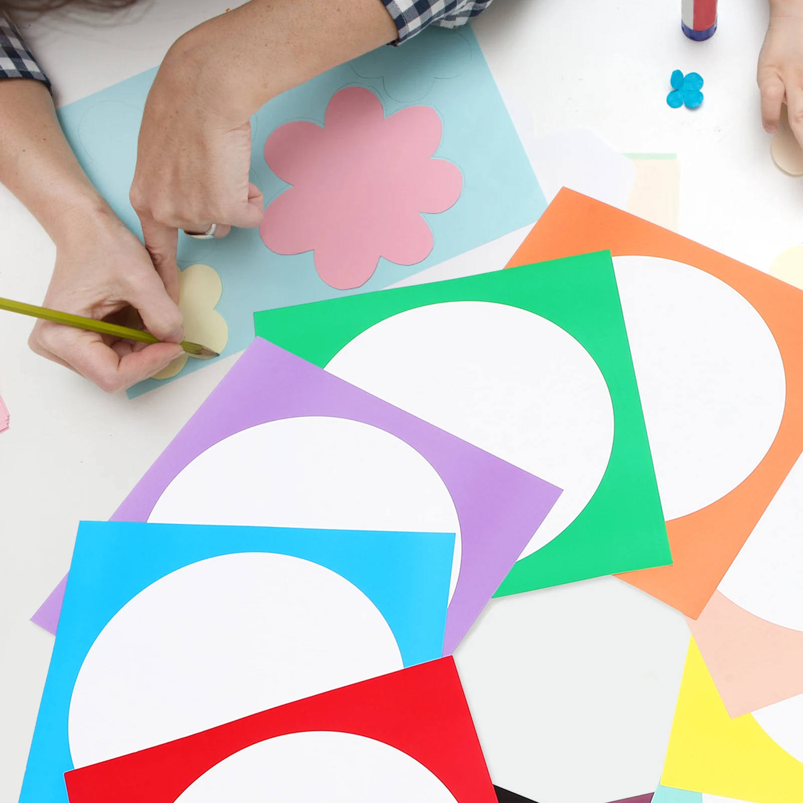Thicken Art Paper 33cm Square Round Edge Blank Cardstock for Children DIY Projects Painting Calligraphy Sketch Notetaking Art
Thicken Art Paper 33cm Square Round Edge Blank Cardstock for Children DIY Projects Painting Calligraphy Sketch Notetaking Art