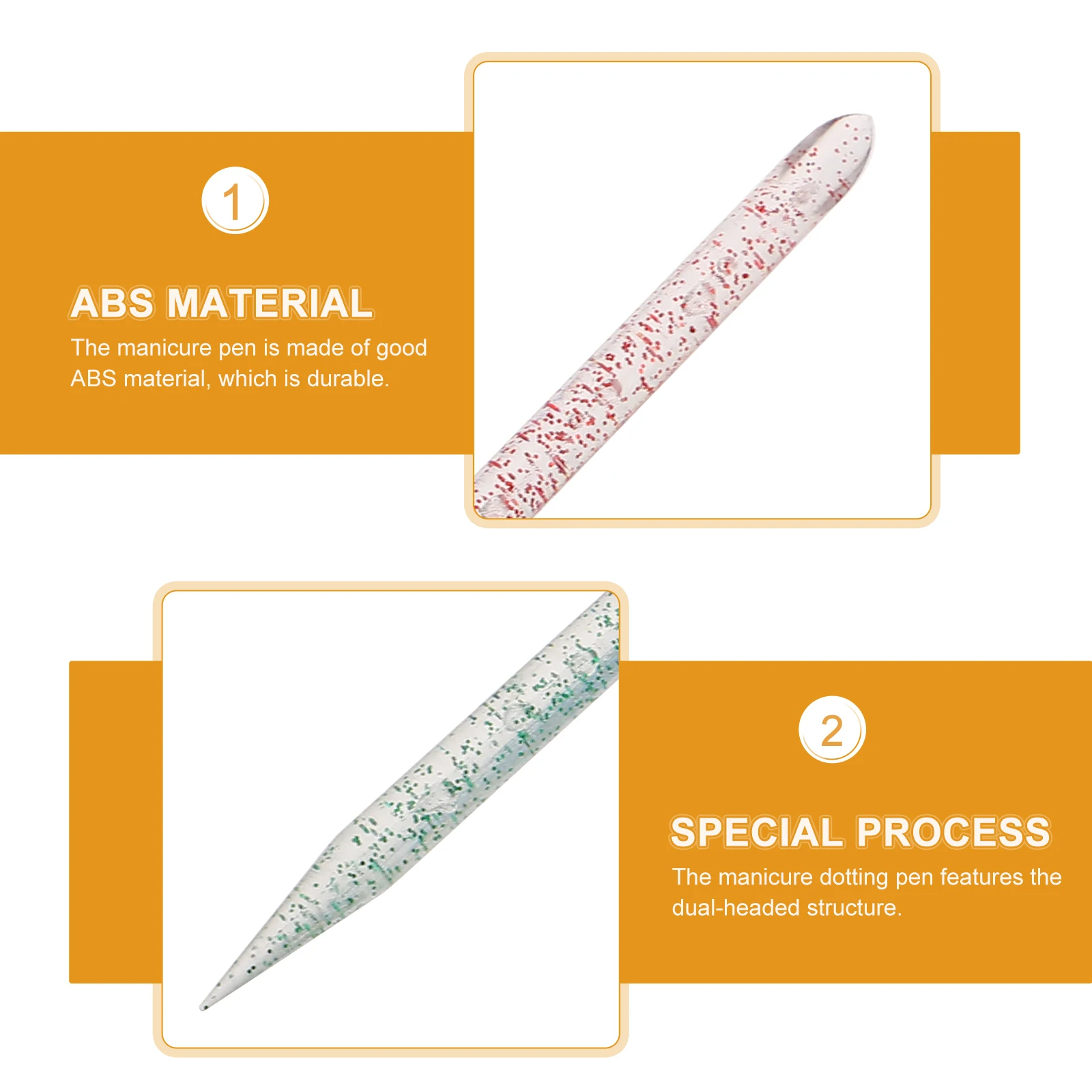 200pcs Manicure Pen Dual-Headed Art Accessory Dead Skin Pusher Diamond Dotting Rod Diy Tool Multifunctional Cleaner Finger
200pcs Manicure Pen Dual-Headed Art Accessory Dead Skin Pusher Diamond Dotting Rod Diy Tool Multifunctional Cleaner Finger