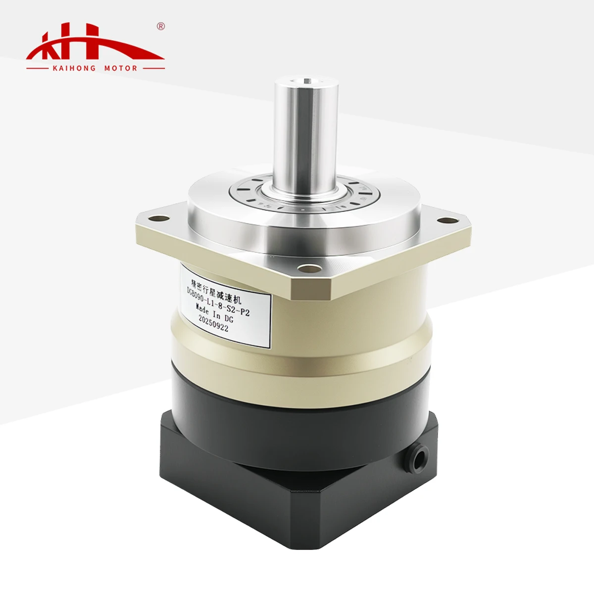 Kaihong 80mm Flange Precision Planetary Gearbox Reduction Motor Reducer Ratio 8:1 for 1KW Servo Motor
Kaihong 80mm Flange Precision Planetary Gearbox Reduction Motor Reducer Ratio 8:1 for 1KW Servo Motor