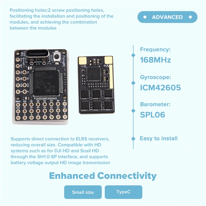 ABKQ-Micro-Fixed-Wing Aircraft Essential: F4wing Mini MK1 Flight Controller, STM32F405, 40A ESC, Supports AP/BF/INAV
ABKQ-Micro-Fixed-Wing Aircraft Essential: F4wing Mini MK1 Flight Controller, STM32F405, 40A ESC, Supports AP/BF/INAV