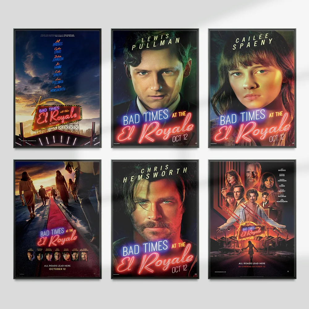 Bad Times At The El Royale Movie Poster Reasoning Thriller Film Wall Picture Art Print Decor Canvas Painting
Bad Times At The El Royale Movie Poster Reasoning Thriller Film Wall Picture Art Print Decor Canvas Painting