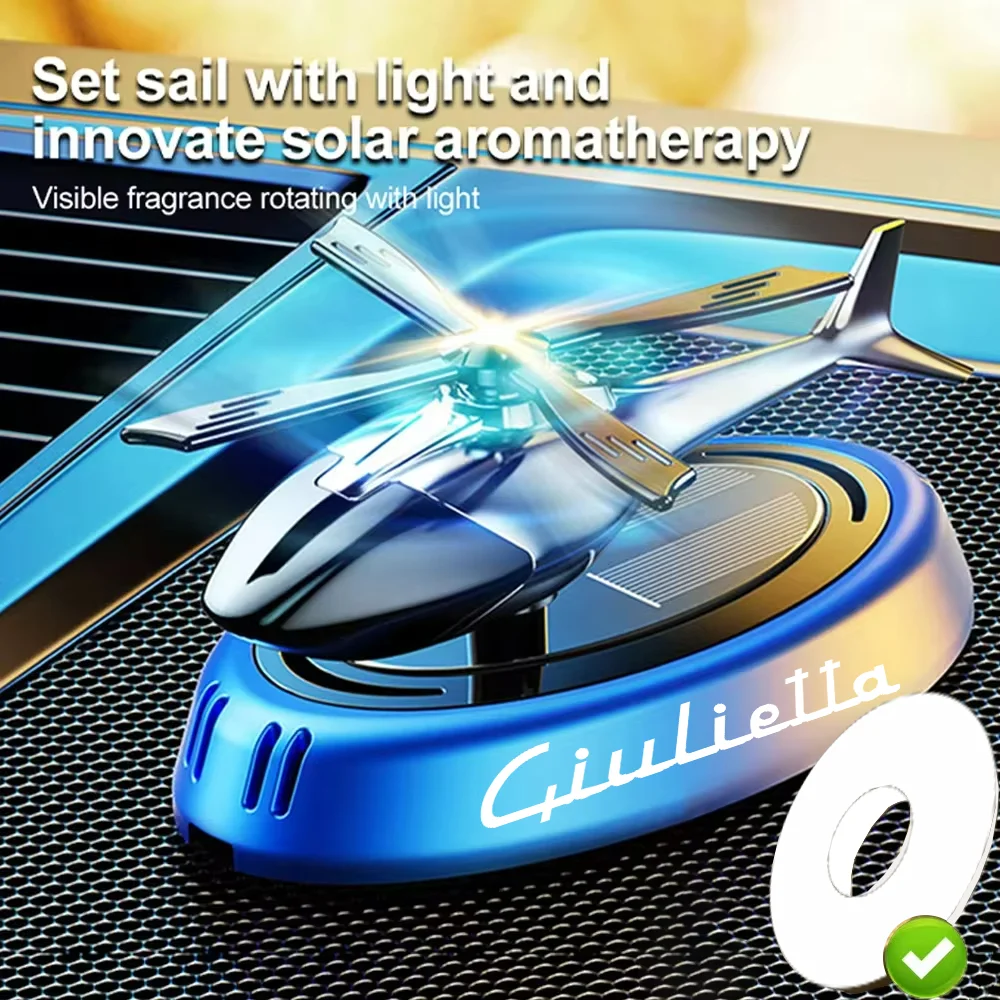 Solar Aromatherapy Car Air Freshener Alloy ABS Aroma Diffuser for Alfa Romeo Giulietta Car Accessories
Solar Aromatherapy Car Air Freshener Alloy ABS Aroma Diffuser for Alfa Romeo Giulietta Car Accessories