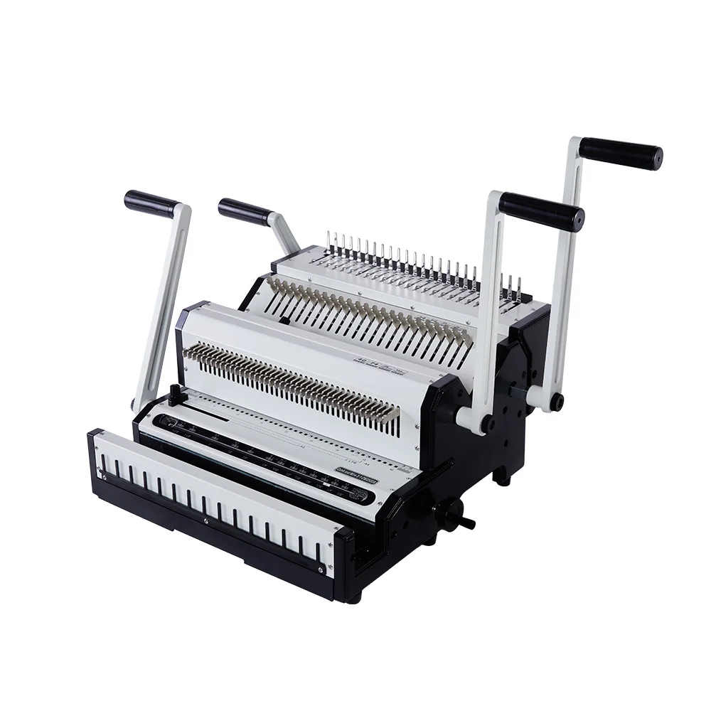 Многофункциональная машина для переплета на спирали и двойную проволоку 2-в-1 на 25 листов для офиса
Многофункциональная машина для переплета на спирали и двойную проволоку 2-в-1 на 25 листов для офиса