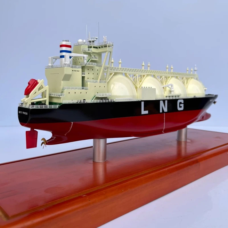 Модель корабля для транспортировки сжиженного газа, сплав, корабль для транспортировки океана, статические готовые украшения, памятная коллекция металлической лодки 
Модель корабля для транспортировки сжиженного газа, сплав, корабль для транспортировки океана, статические готовые украшения, памятная коллекция металлической лодки