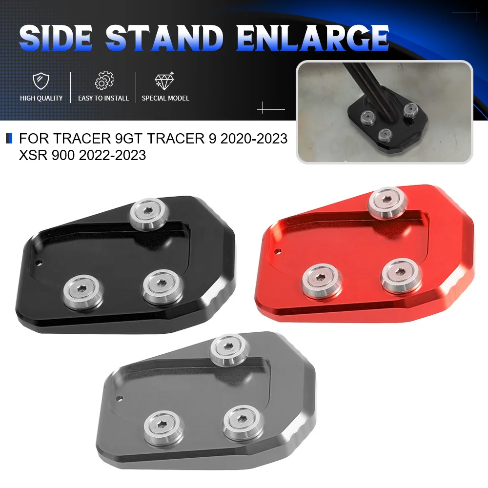 For YAMAHA Tracer 9GT Tracer 9 Tracer9 2020-2023 XSR 900 2022-2023 Motorcycle CNC Side Stand Enlarger Plate Kickstand Foot shelf
For YAMAHA Tracer 9GT Tracer 9 Tracer9 2020-2023 XSR 900 2022-2023 Motorcycle CNC Side Stand Enlarger Plate Kickstand Foot shelf