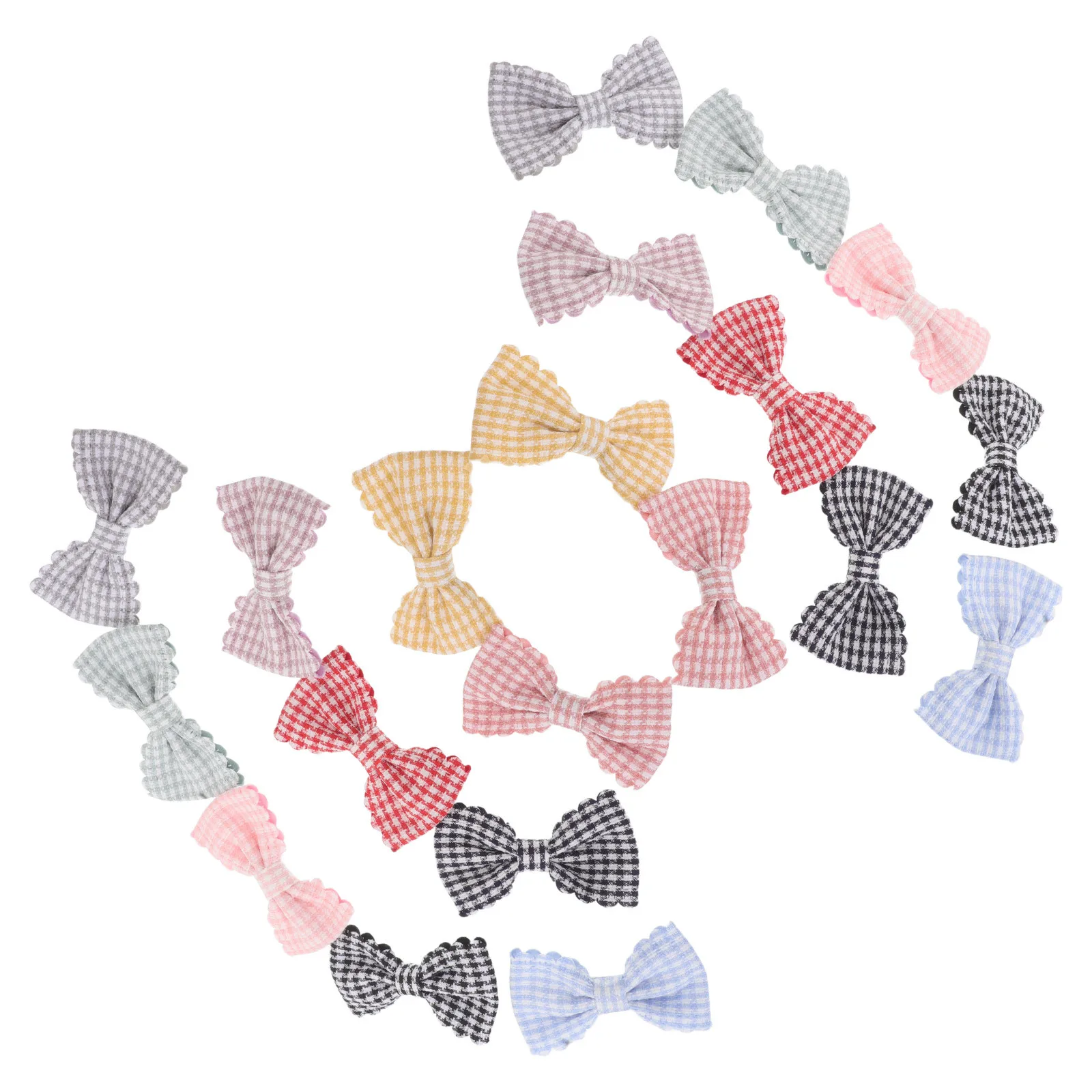 20pcs 'S Princess Hair Clips Plaid Lace Design For Side Clip Comfortable Material Giftready Packaging Hair
20pcs 'S Princess Hair Clips Plaid Lace Design For Side Clip Comfortable Material Giftready Packaging Hair