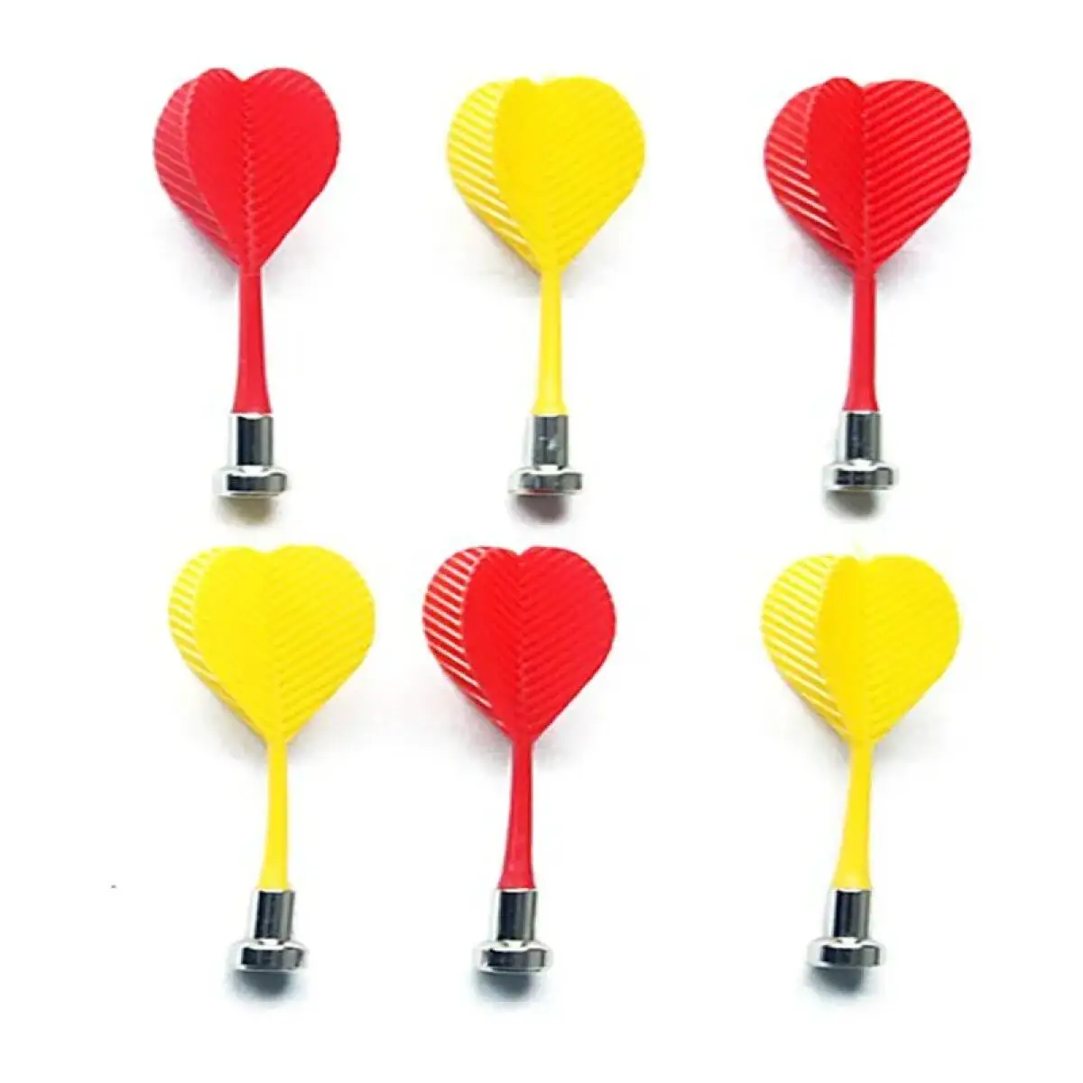 6 шт., детские магнитные дротики, сменные прочные, безопасные, пластиковые крылья, магнитные дротики «яблочко», детские игровые игрушки в помещении
6 шт., детские магнитные дротики, сменные прочные, безопасные, пластиковые крылья, магнитные дротики «яблочко», детские игровые игрушки в помещении