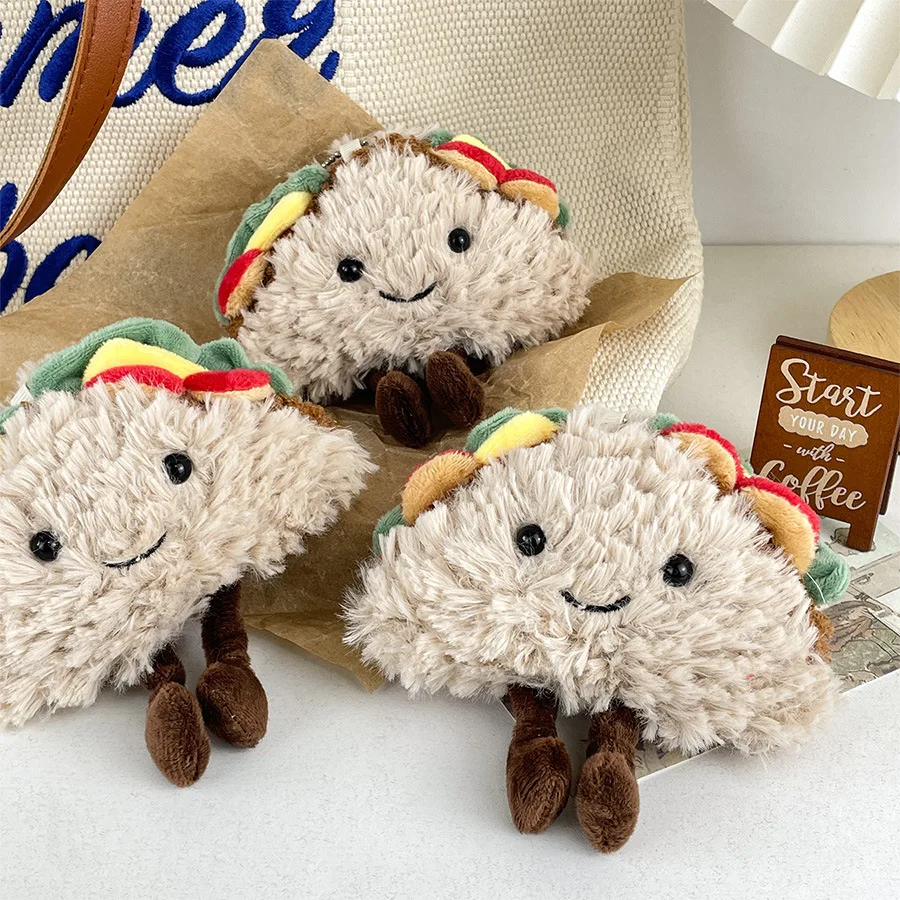 4.33inch Fun Sandwich Keychain Plush Pendant Cute Doll Kawaii Gourmet Taco Keychain Soothing Doll Keyring Perfect Gift
4.33inch Fun Sandwich Keychain Plush Pendant Cute Doll Kawaii Gourmet Taco Keychain Soothing Doll Keyring Perfect Gift