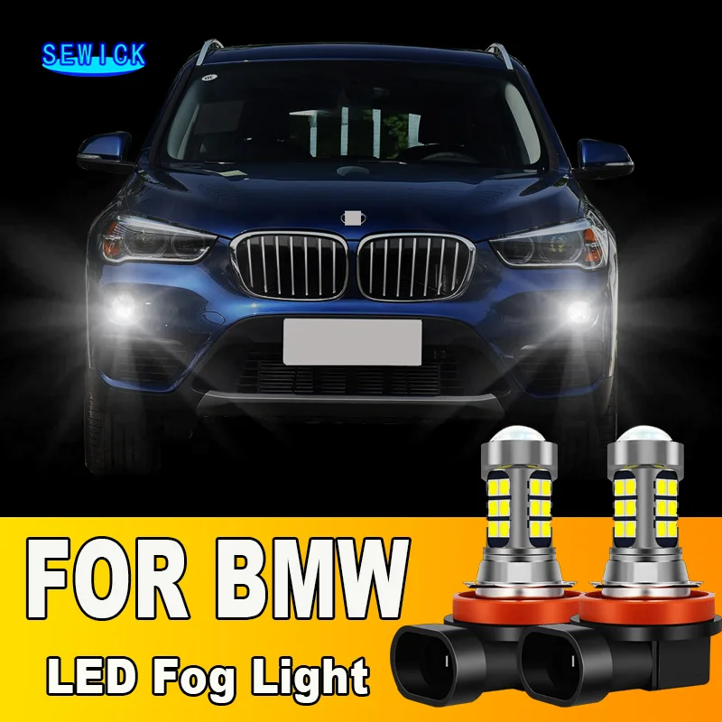 2pcs LED Fog Light Blub H8 H9 H11 Lamp Canbus No Error For BMW X1 F48 2014-2018 X2 F39 X4 F26 X5 F15 F85 2013-2018 X6 F16 F86
2pcs LED Fog Light Blub H8 H9 H11 Lamp Canbus No Error For BMW X1 F48 2014-2018 X2 F39 X4 F26 X5 F15 F85 2013-2018 X6 F16 F86