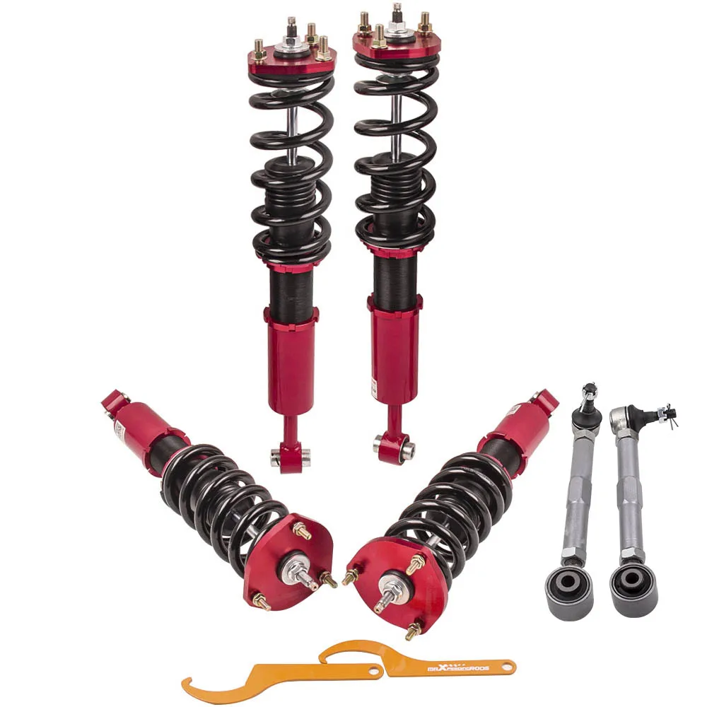 New 24-Way Damping Coilovers Suspension for Lexus IS300 JCE10L + Rear Control Arms 2001-2005
New 24-Way Damping Coilovers Suspension for Lexus IS300 JCE10L + Rear Control Arms 2001-2005
