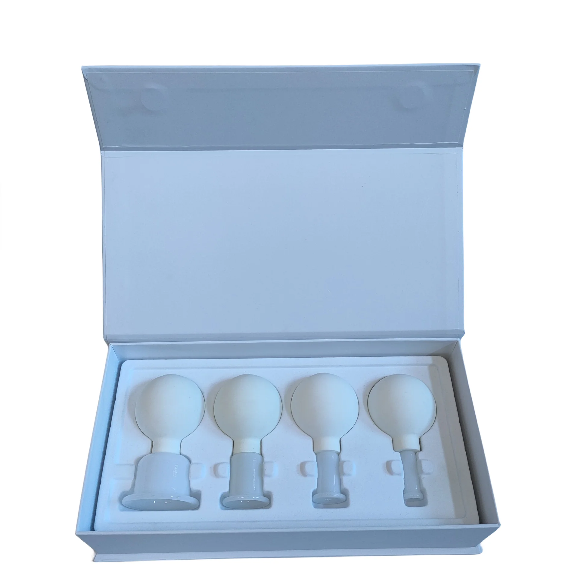Custom Nature Stone White Jade Cupping Cup Kit Body and Face Therapy Hijama Massage Suction Cups Box
Custom Nature Stone White Jade Cupping Cup Kit Body and Face Therapy Hijama Massage Suction Cups Box