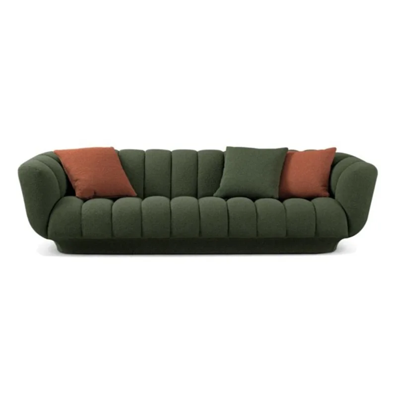 Fabric sofa Nordic light luxury creative beauty club reception double triple sofa vertical stripe model room
Fabric sofa Nordic light luxury creative beauty club reception double triple sofa vertical stripe model room