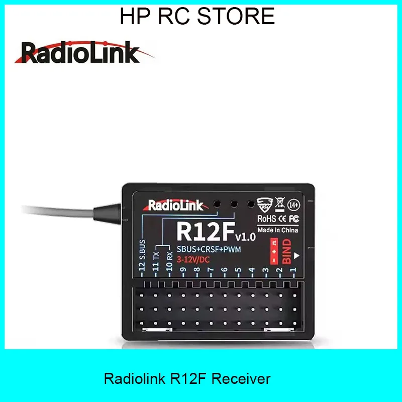 Radiolink R12F 12-канальный 2,4G RC-приемник Автомобильная передача напряжения Телеметрия дальнего действия RX для гусеничного дрифта Аксессуары RC
Radiolink R12F 12-канальный 2,4G RC-приемник Автомобильная передача напряжения Телеметрия дальнего действия RX для гусеничного дрифта Аксессуары RC