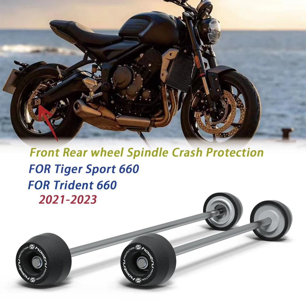 FOR Triumph Trident660 Trident 660 Tiger Sport 660 2021 2022 2023 Motorcycle front and rear axle protection slider wheel device
FOR Triumph Trident660 Trident 660 Tiger Sport 660 2021 2022 2023 Motorcycle front and rear axle protection slider wheel device