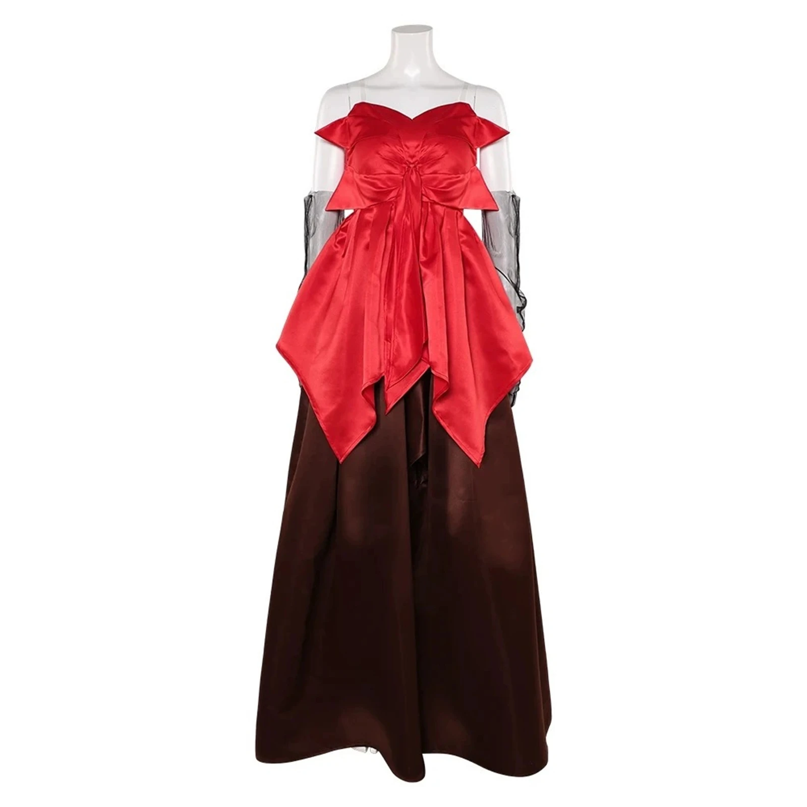 Anna Coleman Cosplay Costume TV Drama Women Red Dress With Lace Gloves Bow Strapless Top Halloween Carnival Party Uniform Set
Anna Coleman Cosplay Costume TV Drama Women Red Dress With Lace Gloves Bow Strapless Top Halloween Carnival Party Uniform Set