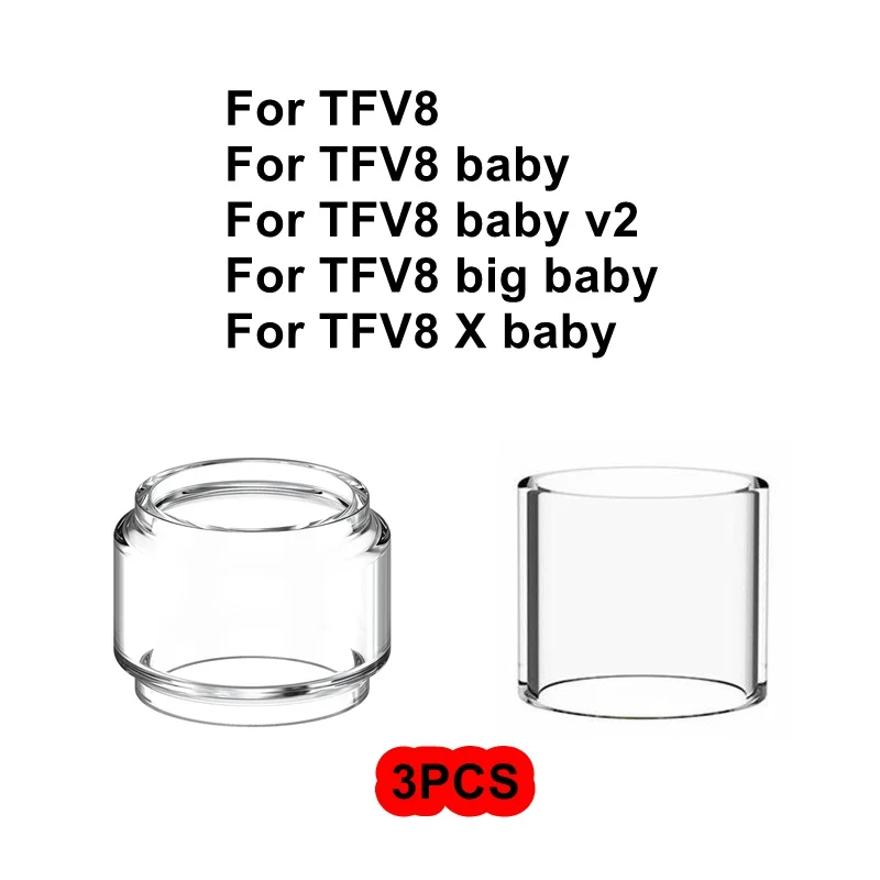 3PCS Pack Replacement Glass For Smok V8 TFV8 Big X Baby V2 EU Standard Edition Glass Neutral
3PCS Pack Replacement Glass For Smok V8 TFV8 Big X Baby V2 EU Standard Edition Glass Neutral