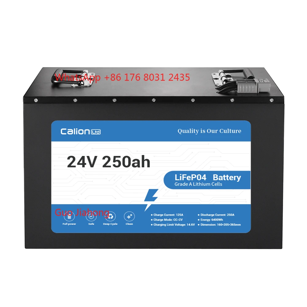 Poland Romania EU Catl Lifepo4 24V 100Ah 200Ah 250Ah 300Ah 400Ah Solar Lithium Battery Power System Lithium Ion Battery Pack
Poland Romania EU Catl Lifepo4 24V 100Ah 200Ah 250Ah 300Ah 400Ah Solar Lithium Battery Power System Lithium Ion Battery Pack