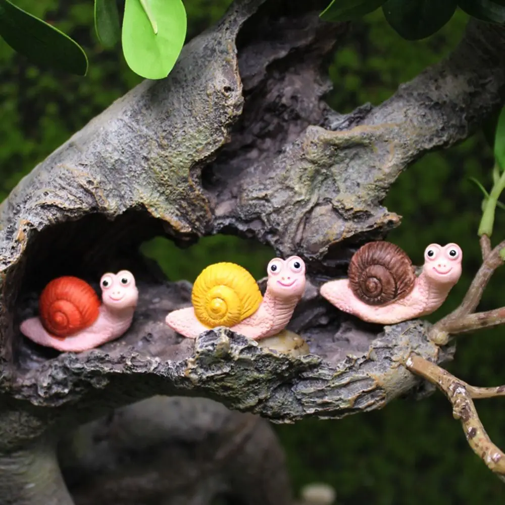 Garden Decoration Resin Small Snail Figurine Cute Animal Kawaii Snail Model Simulation Creative Mini Ornament Outdoor
Garden Decoration Resin Small Snail Figurine Cute Animal Kawaii Snail Model Simulation Creative Mini Ornament Outdoor