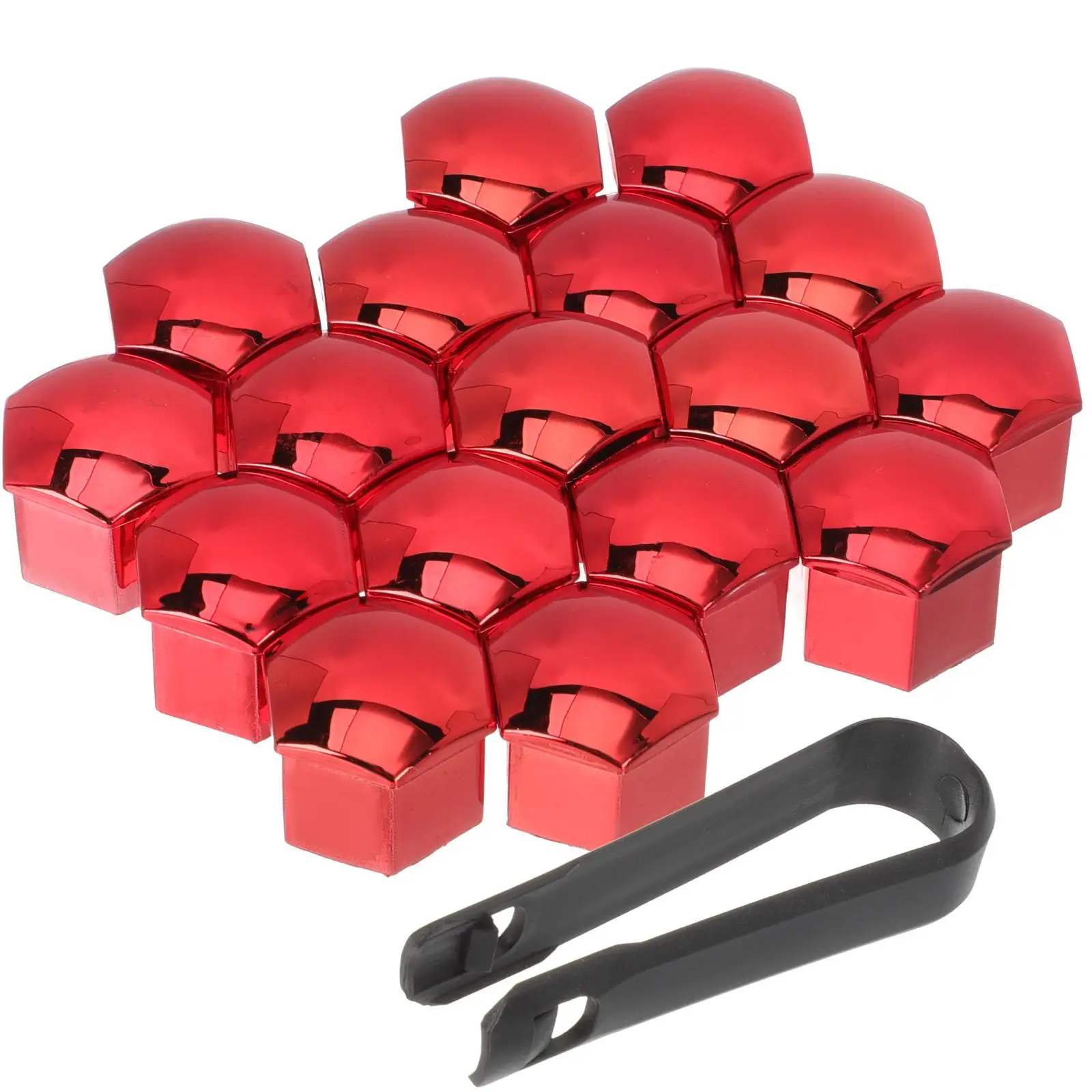 20pcs Lug Nut Covers Car Wheel Decorative Shell Hub Bolt Red Semi Chrome Nut Dust Protectors Truck Accessories Durable
20pcs Lug Nut Covers Car Wheel Decorative Shell Hub Bolt Red Semi Chrome Nut Dust Protectors Truck Accessories Durable