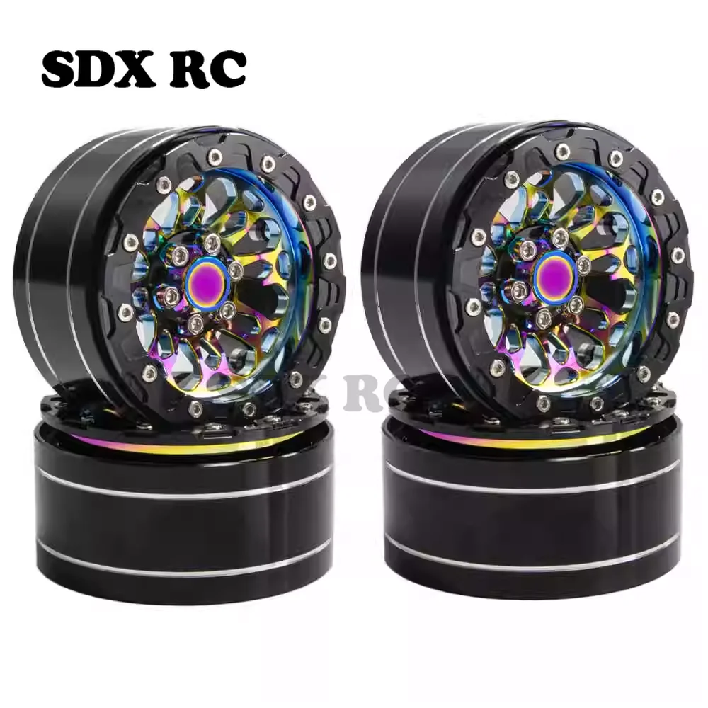 4PCS Aluminum 2.2" Beadlock Wheel Rim for 1/10 RC Crawler SCX10 TRX4 VS4-10 Gen8 Redcat H8H
4PCS Aluminum 2.2" Beadlock Wheel Rim for 1/10 RC Crawler SCX10 TRX4 VS4-10 Gen8 Redcat H8H