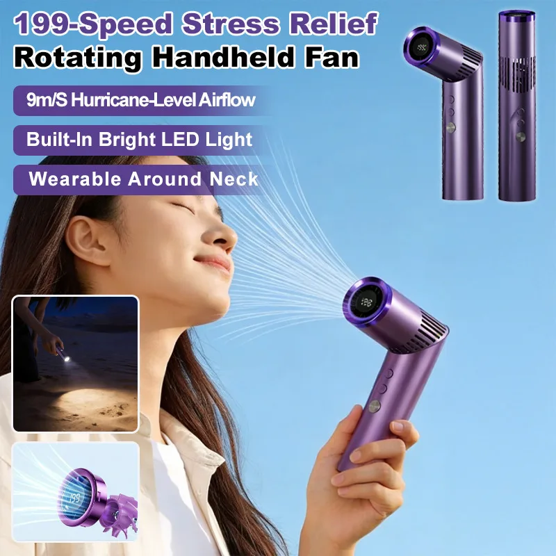 Lipstick Handheld Neck Fan High Speed USB Rechargeable Mini Portable Multifunctional Outdoor Cooling Fan for Summer Travel
Lipstick Handheld Neck Fan High Speed USB Rechargeable Mini Portable Multifunctional Outdoor Cooling Fan for Summer Travel