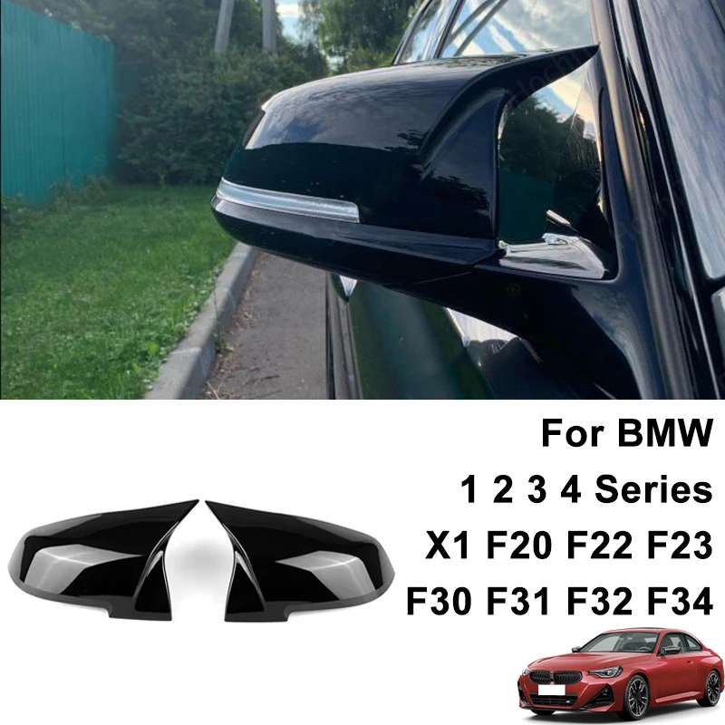 Bright Black ABS Rearview Mirror Cover Caps For BMW 1 2 3 4 Series X1 F20 F22 F23 F30 F31 F32 F34 Car Modification Accessories
Bright Black ABS Rearview Mirror Cover Caps For BMW 1 2 3 4 Series X1 F20 F22 F23 F30 F31 F32 F34 Car Modification Accessories