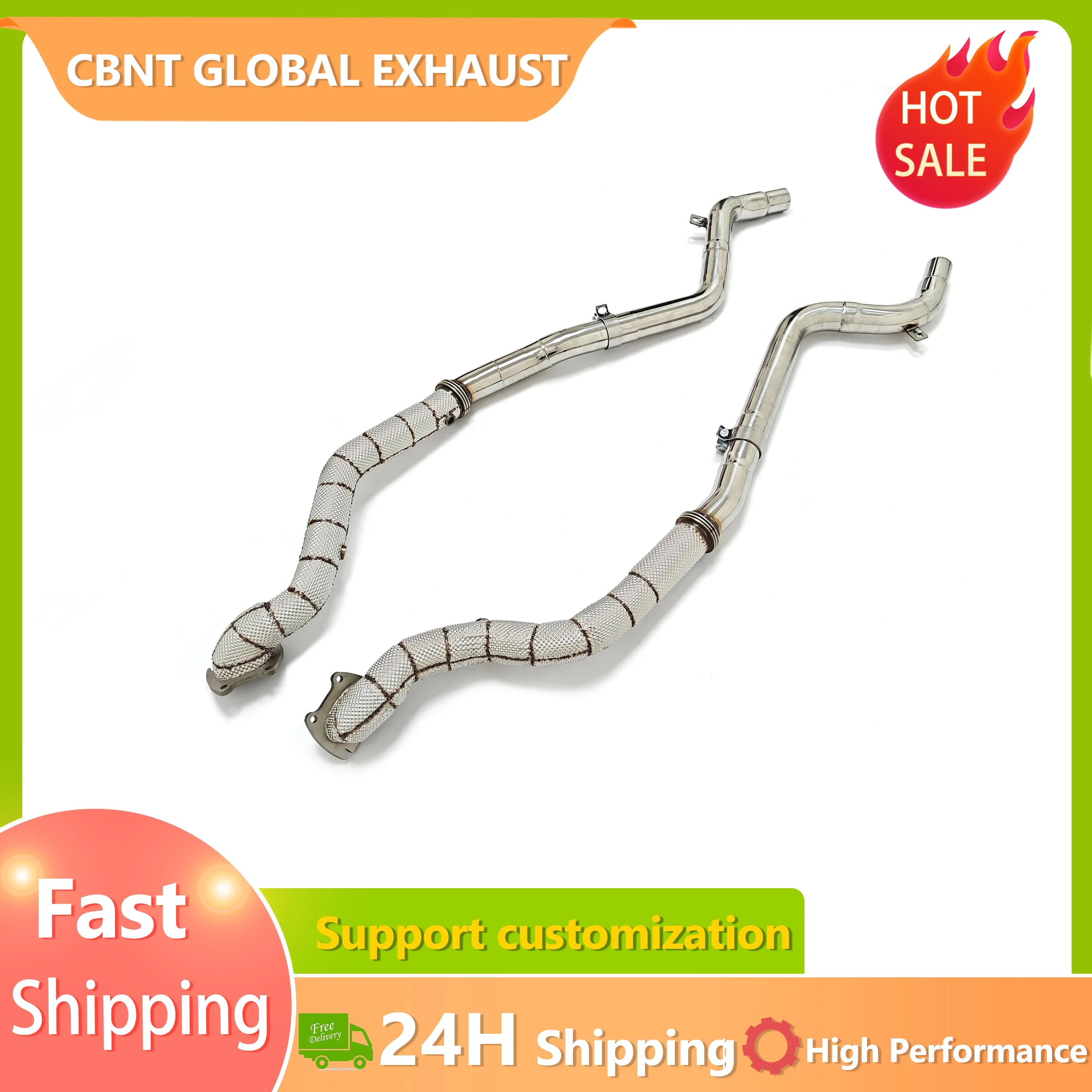 CBNT Car Accessories Exhaust Racing Downpipes for Dodge Challenger 3.6L V6 2015-2023 Exhaust System Headers Fast Shipping
CBNT Car Accessories Exhaust Racing Downpipes for Dodge Challenger 3.6L V6 2015-2023 Exhaust System Headers Fast Shipping