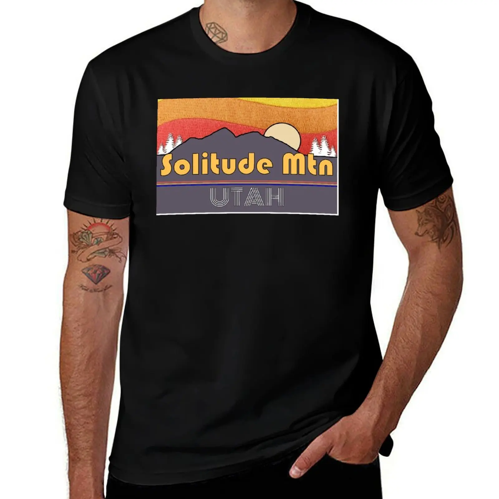 Solitude Mountain Utah Ski Vacation Snow Board T-Shirt tops cheap stuff plus size clothes boys animal print t shirt for men
Solitude Mountain Utah Ski Vacation Snow Board T-Shirt tops cheap stuff plus size clothes boys animal print t shirt for men