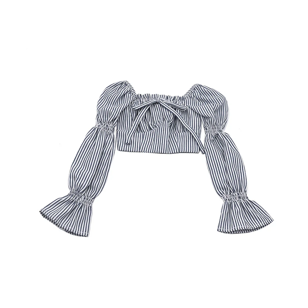 Clothes for doll Fashionable striped shirt Fits 1/3 BJD Doll accessories
Clothes for doll Fashionable striped shirt Fits 1/3 BJD Doll accessories