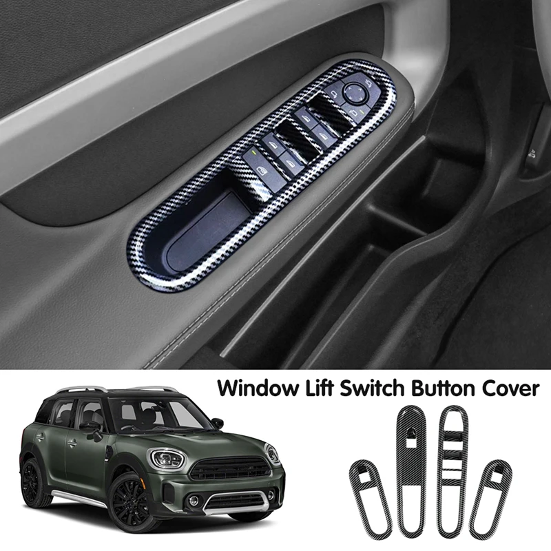 Для Mini Countryman U25 2024 2025 ABS переключатель подъема окна автомобиля кнопки крышка отделка салона автомобиля аксессуары 4 шт.
Для Mini Countryman U25 2024 2025 ABS переключатель подъема окна автомобиля кнопки крышка отделка салона автомобиля аксессуары 4 шт.