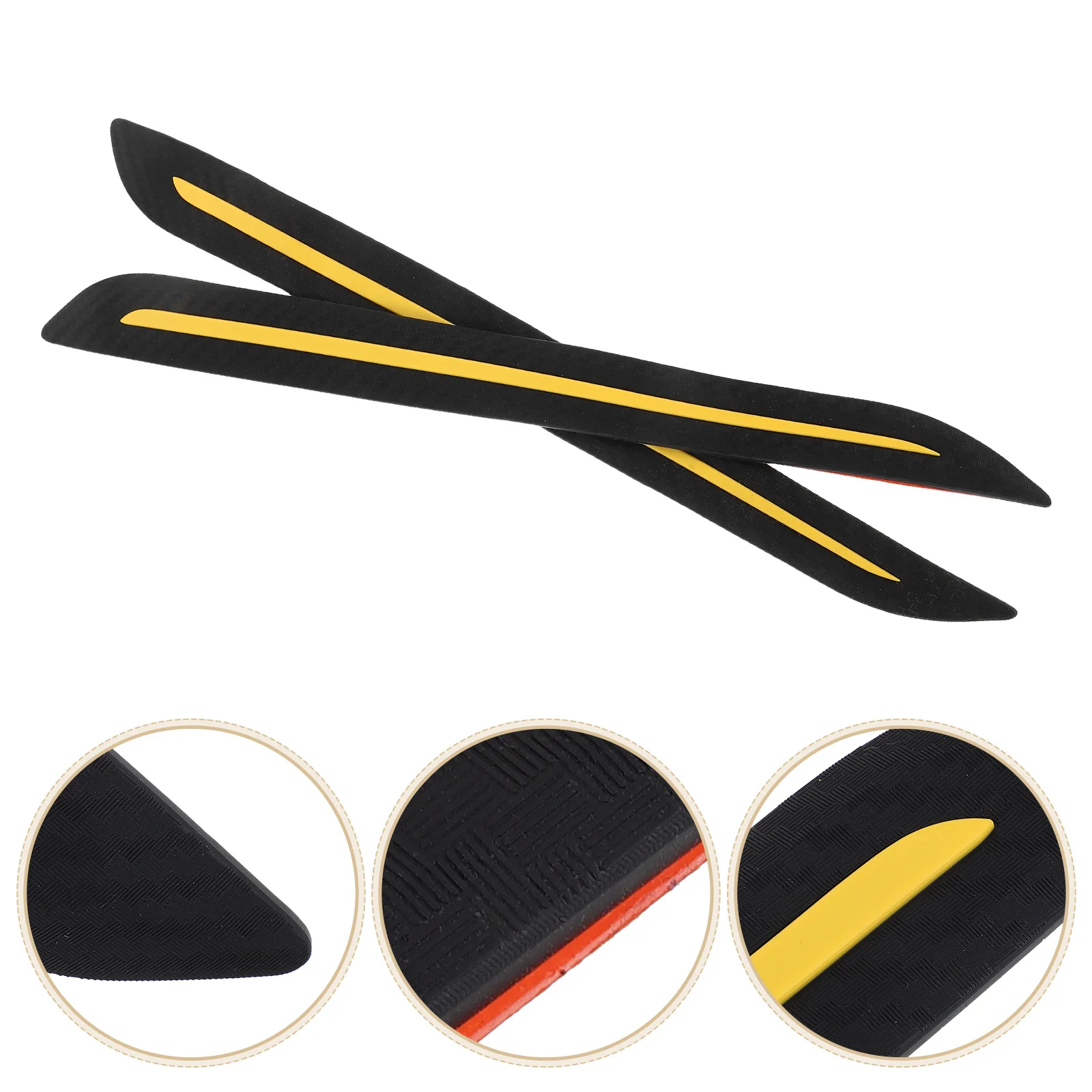 1Pair Universal Car Bumper Protector Anti-Scratch Sticker Front Strip Uv Resistant Easy Installation
1Pair Universal Car Bumper Protector Anti-Scratch Sticker Front Strip Uv Resistant Easy Installation