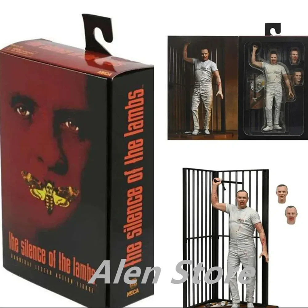 NECA Figure The Silence Of The Lambs Hannibal Lecter Jailbroken Action Figure Model Toy Joint Movable Doll Room Decor
NECA Figure The Silence Of The Lambs Hannibal Lecter Jailbroken Action Figure Model Toy Joint Movable Doll Room Decor