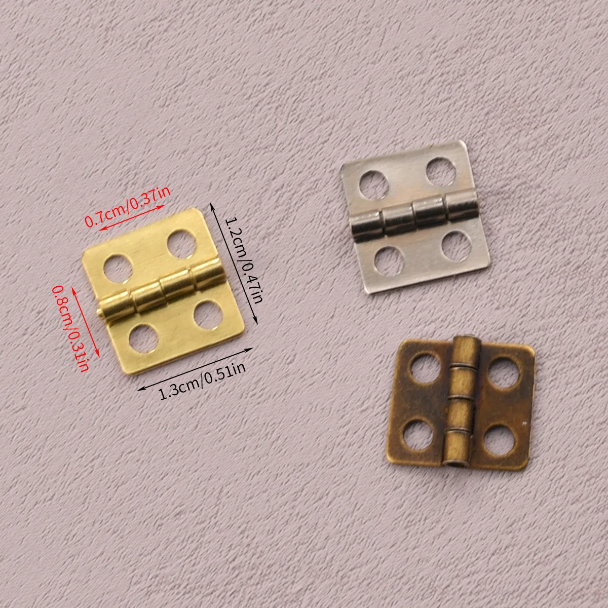 12 * 13mm Iron plated copper gift box small hinge handicraft hinge less than 1 inch
12 * 13mm Iron plated copper gift box small hinge handicraft hinge less than 1 inch