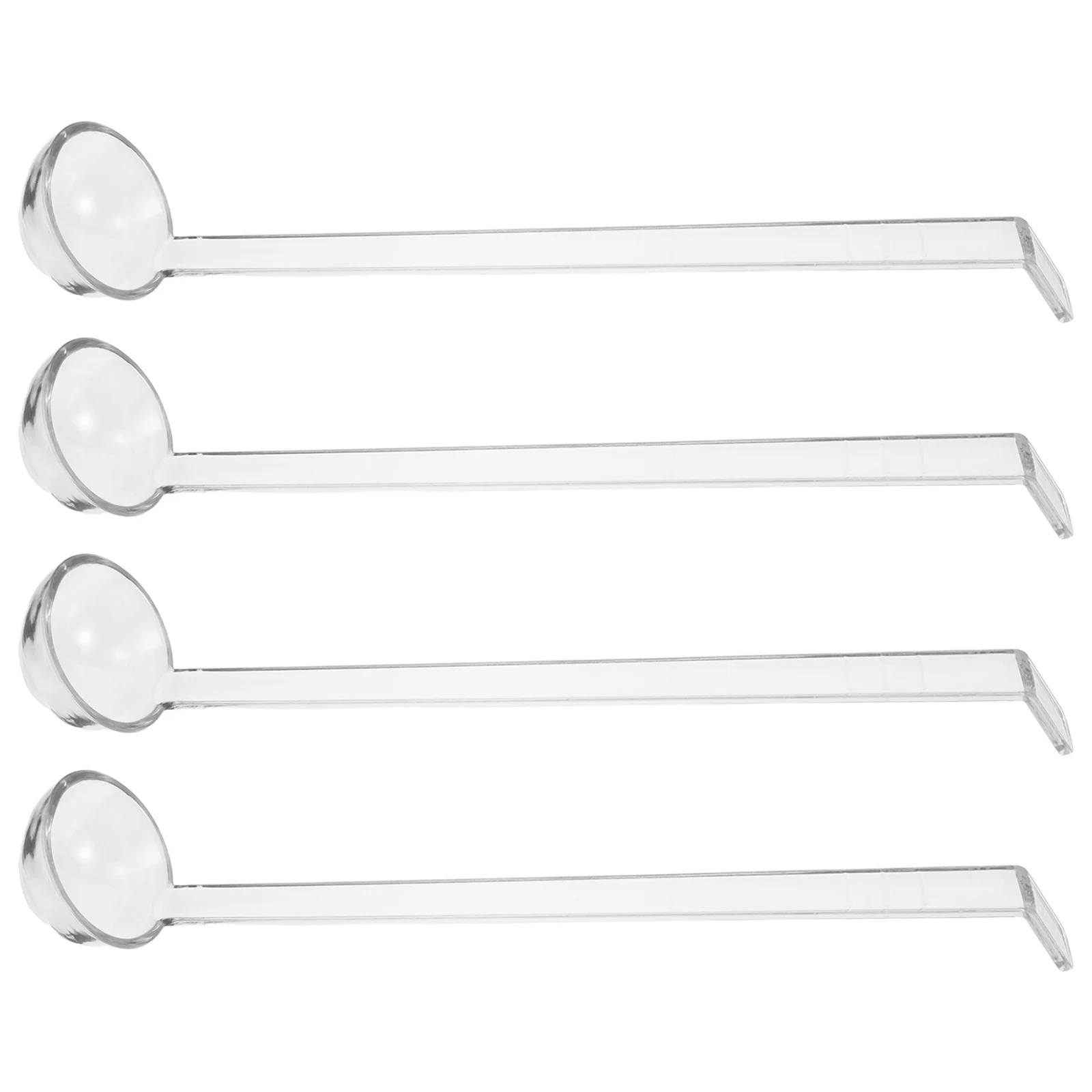 4Pcs Clear Small Ladles Long Handle Plastic Serving Spoons for Soup Dressings Punch Fruit Juices Party Catering Banquets Ladle
4Pcs Clear Small Ladles Long Handle Plastic Serving Spoons for Soup Dressings Punch Fruit Juices Party Catering Banquets Ladle