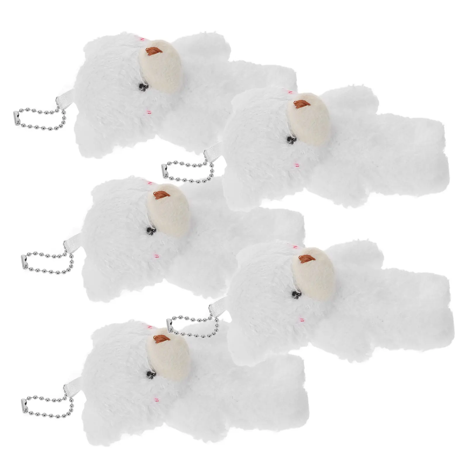 5Pcs Mini Bear Keychain Craft DIY Accessories Portable Soft Stuffed Bear Charms Backpack Purse Bag Hanging Decorations
5Pcs Mini Bear Keychain Craft DIY Accessories Portable Soft Stuffed Bear Charms Backpack Purse Bag Hanging Decorations