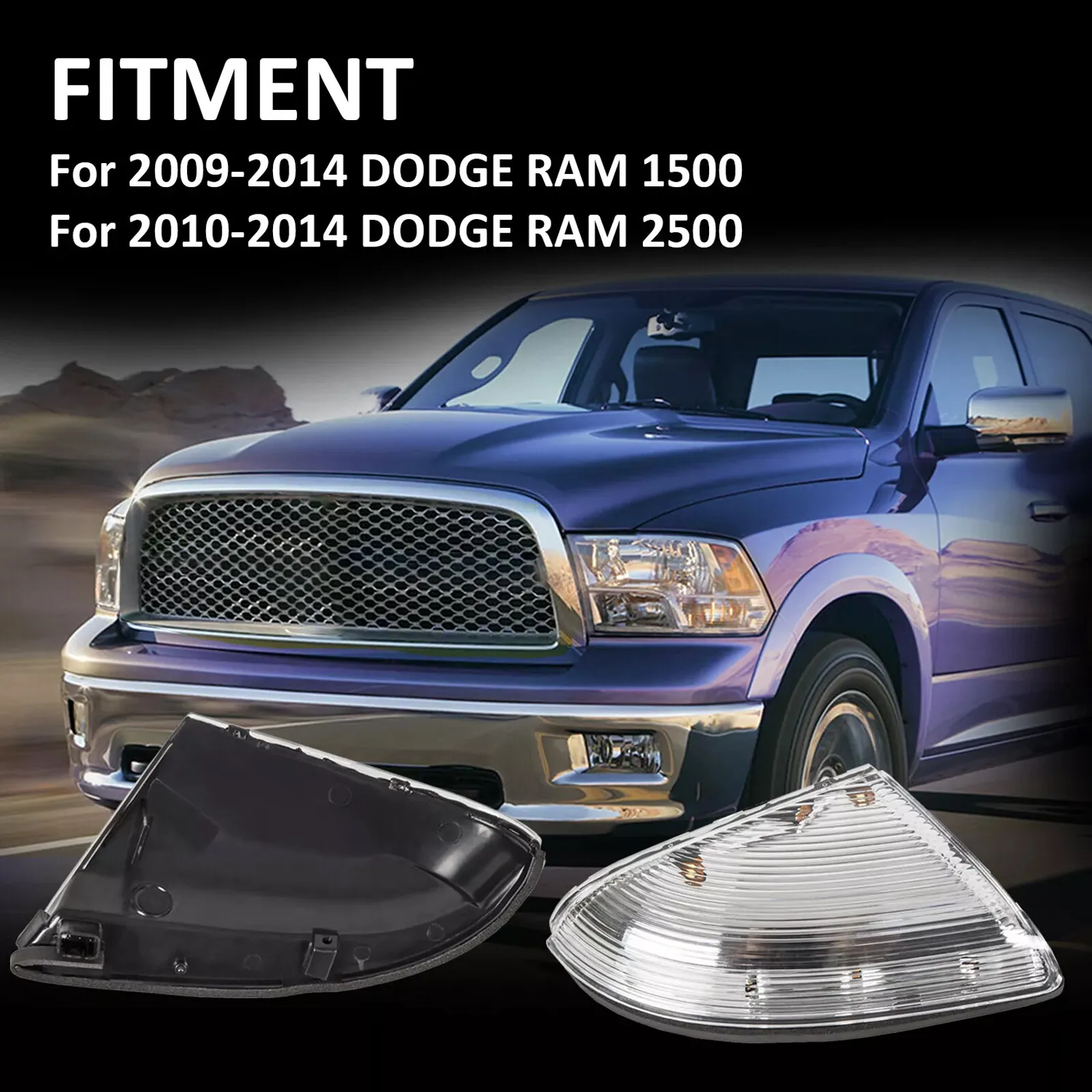 Turn Signal Side Light For Dodge Ram 1500 2009-2018 Ram 2500 2010-2018 Side Mirror Turn Signal Puddle Lights OE: 68064948AA,
Turn Signal Side Light For Dodge Ram 1500 2009-2018 Ram 2500 2010-2018 Side Mirror Turn Signal Puddle Lights OE: 68064948AA,