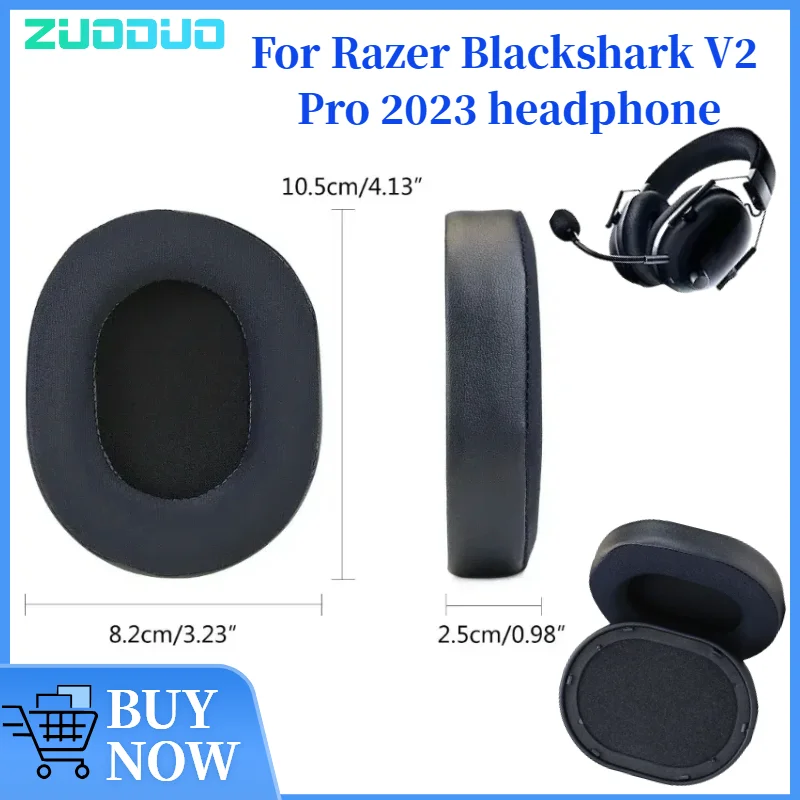 ZUODUO Cooling Gel Earpads for Razer BlackShark V2 Pro 2023 Headphones Headset Ear Pads Cushions Replacement
ZUODUO Cooling Gel Earpads for Razer BlackShark V2 Pro 2023 Headphones Headset Ear Pads Cushions Replacement