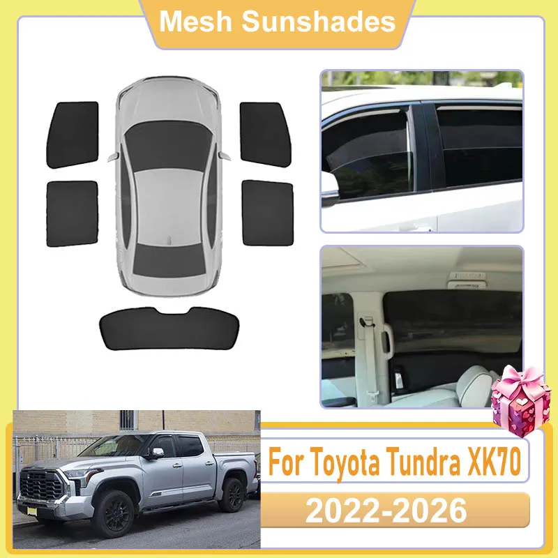 For Toyota Tundra XK70 Accessories MK3 2022 2023 2024 2025 2026 Car Window SunShade Cover Mesh light Shield Heat Net UV Protecto
For Toyota Tundra XK70 Accessories MK3 2022 2023 2024 2025 2026 Car Window SunShade Cover Mesh light Shield Heat Net UV Protecto