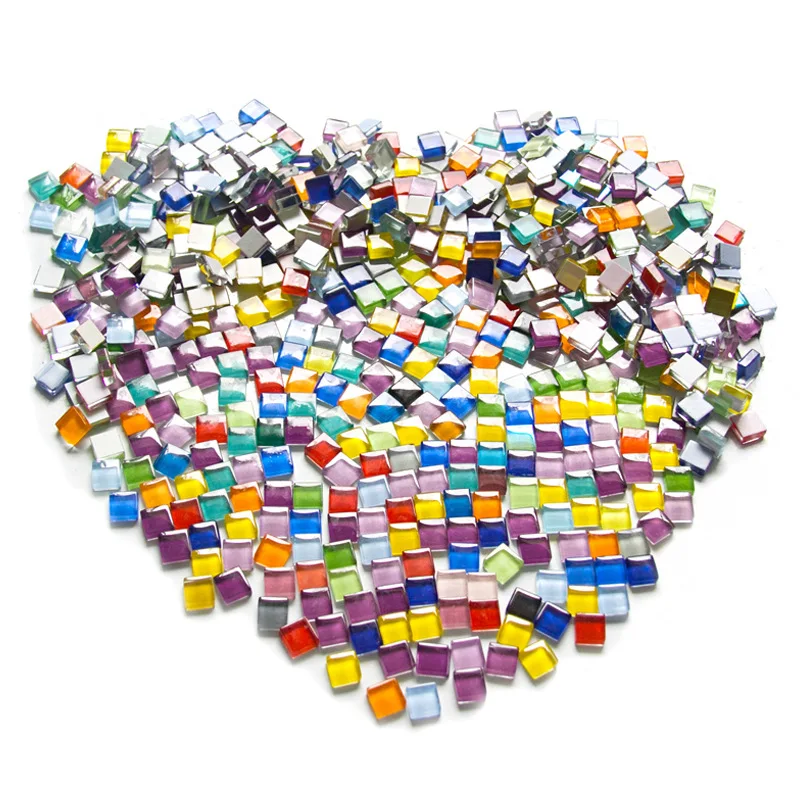 100g mixed Mosaic Pieces Assorted Color Square Glitter Glass Mosaic Tiles for DIY Crafts Supplies blue purple green arte
100g mixed Mosaic Pieces Assorted Color Square Glitter Glass Mosaic Tiles for DIY Crafts Supplies blue purple green arte