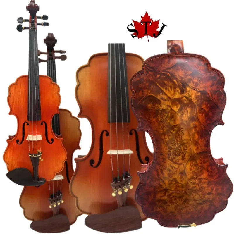 Baroque style SONG Maestro violin 4/4, bird's eye whole Maple,rich sound
Baroque style SONG Maestro violin 4/4, bird's eye whole Maple,rich sound
