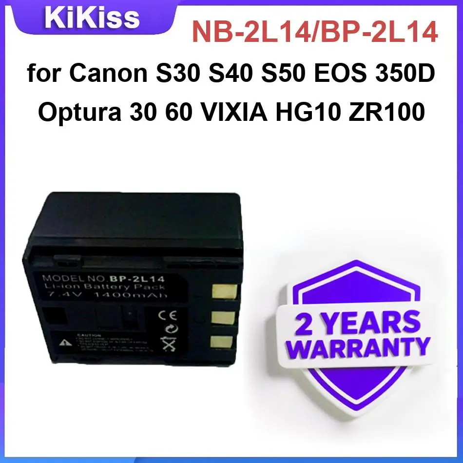 NB 2L14/BP 2L14 Сменный аккумулятор для Canon S30 S40 S50 EOS 350D Optura 30 60 VIXIA HG10 ZR100
NB 2L14/BP 2L14 Сменный аккумулятор для Canon S30 S40 S50 EOS 350D Optura 30 60 VIXIA HG10 ZR100