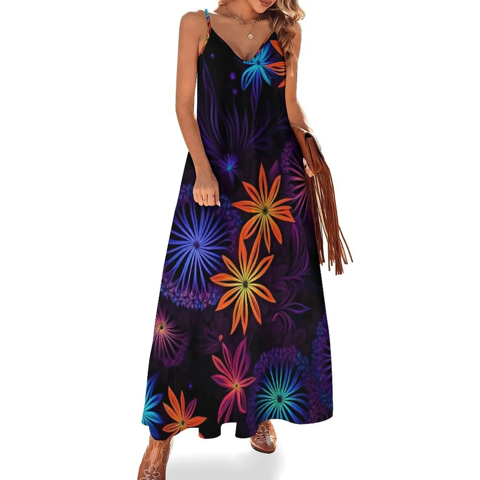 Wildflowers in blacklight 9 Sleeveless Dress party dresses woman dresses for women 2025 luxury designer party Dress
Wildflowers in blacklight 9 Sleeveless Dress party dresses woman dresses for women 2025 luxury designer party Dress