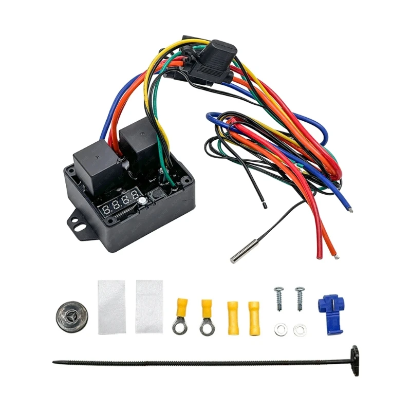Two Zone Independent Control High Precisions Automotive Fan Switches With PID Temperature Regulation For Off Road And H8WD
Two Zone Independent Control High Precisions Automotive Fan Switches With PID Temperature Regulation For Off Road And H8WD