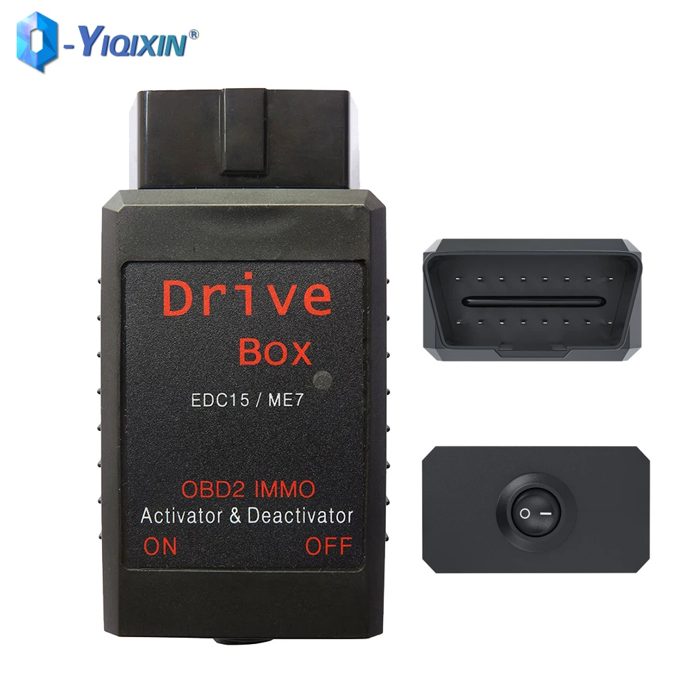 VAG Drive Box OBD2 иммобилайзер IMMO деактиватор активатор EDC15/ME7 для Audi VW Skoda детектор сканирования сидений диагностический инструмент автомобиля
VAG Drive Box OBD2 иммобилайзер IMMO деактиватор активатор EDC15/ME7 для Audi VW Skoda детектор сканирования сидений диагностический инструмент автомобиля